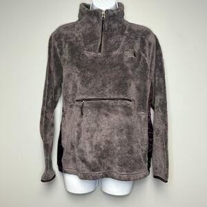 The North Face Osito Plum 1/4 Zip Outdoor Gorpcore Fleece Jacket Womens Sz M